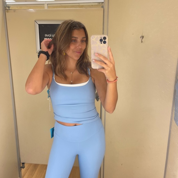 Blue Women's Activewear Set - Picture 2 of 3